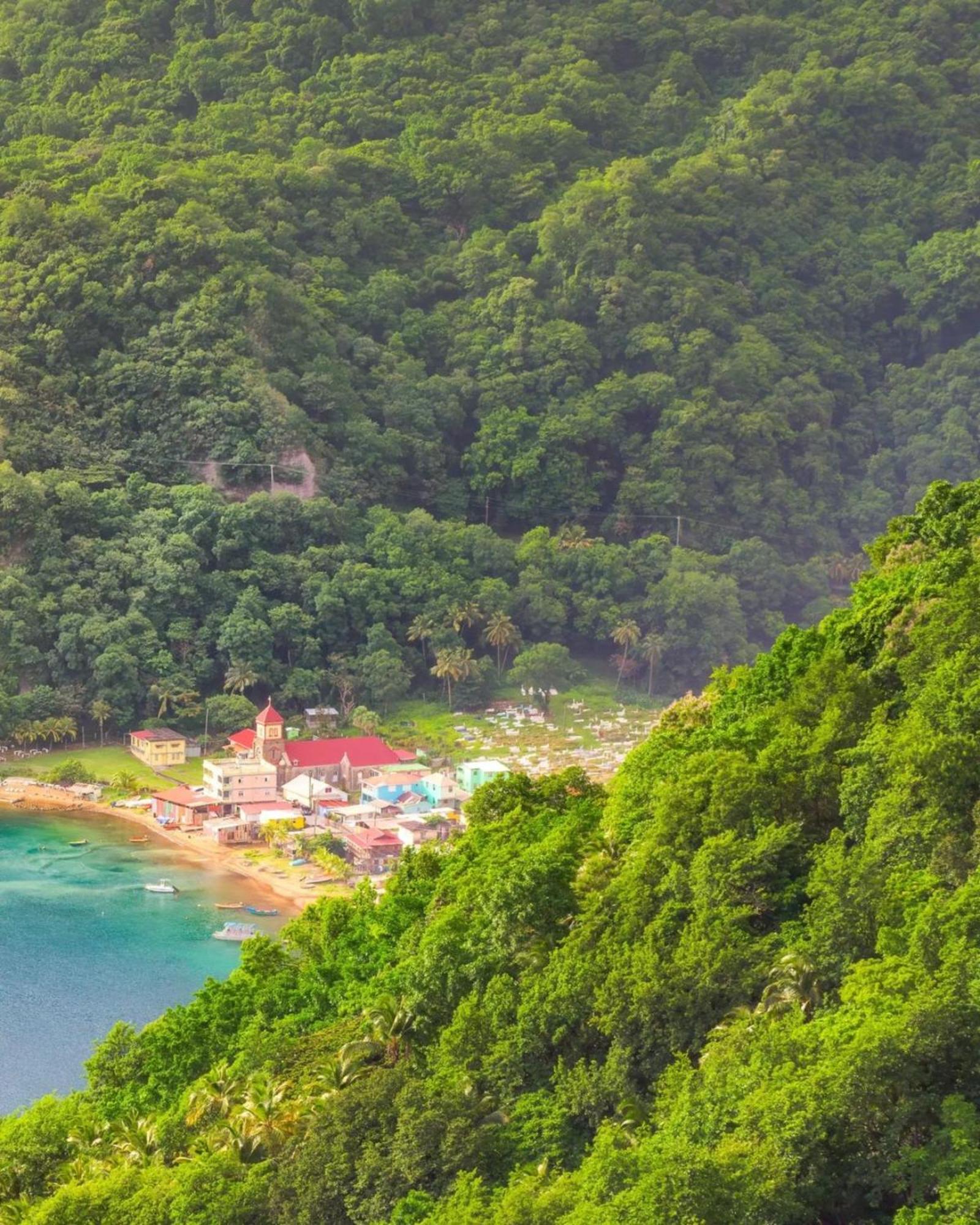 Rainbow Heights Apartment, Soufriere Kültér fotó